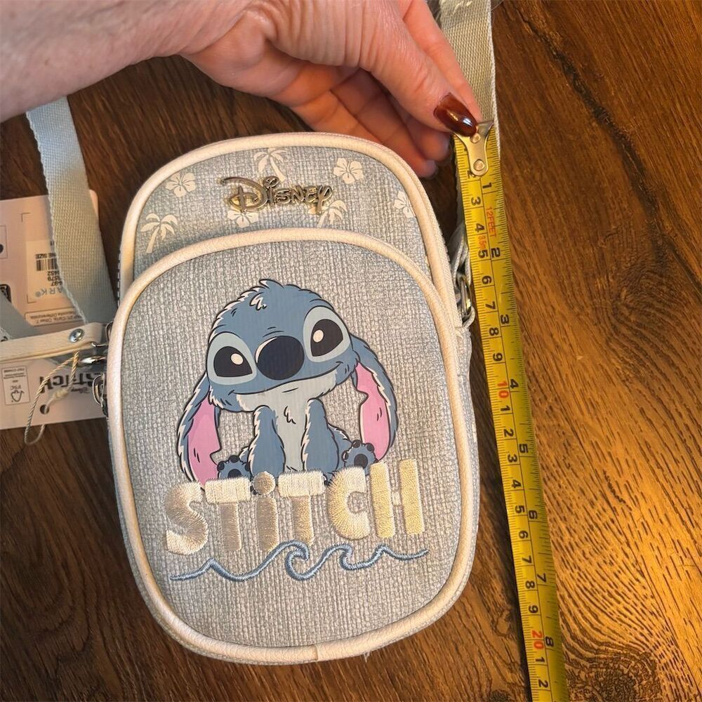 Disney X Primark Stitch Light Blue Crossbody Bag Unisex Adults - Picture 14 of 15